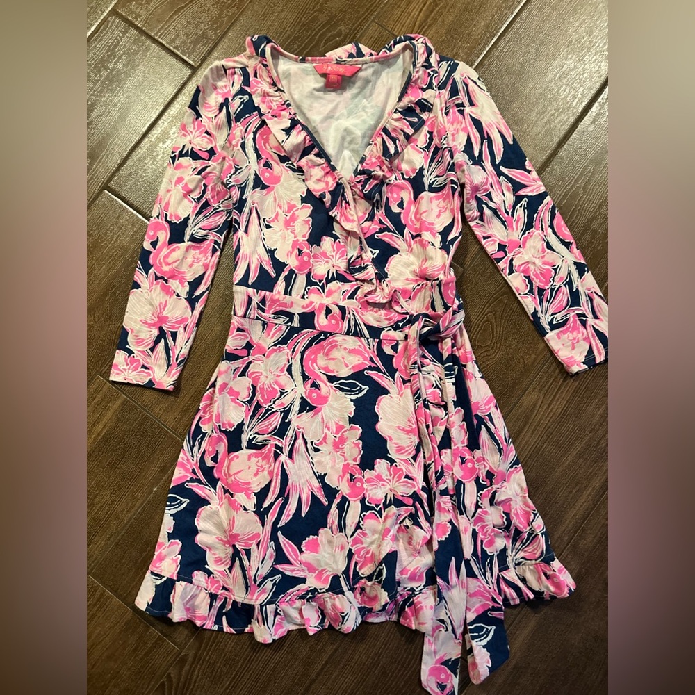 Lilly Pulitzer Flamingo Dress